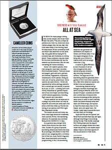 All At Sea Image of Bird Nerd Column from Australian Geographic Magazine Issue 157 All At Sea