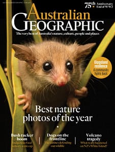 Cover of Issue 158 of the Australian Geographic Magazine