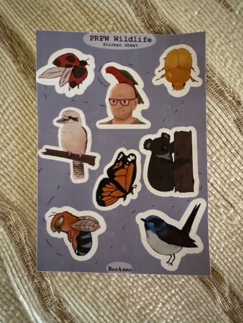 Sticker Sheet - Beeanne Art